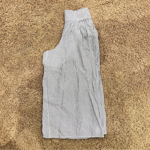 Aritzia Sunday Best Sullivan Pant in White/Royal Navy - Size XXS - Picture 7 of 11